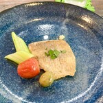 パスト エ カフェ 幸庵 - ●魚料理
      チダイのアクアパッツァ