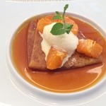 ビストロ ダイア - オレンジのクレープシュゼット