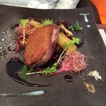 ビストロ ダイア - 北海道滝川の巨大な鴨の背肉