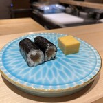 Kyou To Sushi Matsumoto - 〆はもちろん干瓢巻きと玉。大満足！