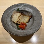 Kyou To Sushi Matsumoto - ギンポの西京焼き。グロテスクなイメージのギンポですが白身のお魚のようでお上品な味わいでした。Σ(ﾟдﾟ；)