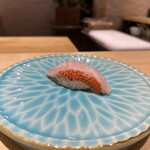 Kyou To Sushi Matsumoto - 金目鯛(千葉・銚子沖)程良く脂がのってお上品な味わい。