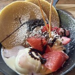 トレッカーズカフェ - 料理写真:ホットケーキ