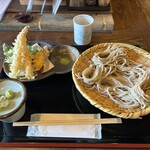 いろりの蕎麦処 築山 - 天ざる蕎麦