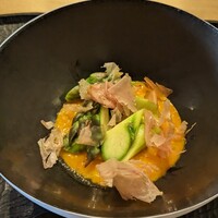 ひがしやま 司 - 卵黄たっぷりのしゃり粥