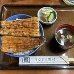 田村川魚店 - うな丼上3630円。重も丼も同じ価格だったので丼選択。錯覚かもしれんけど丼の方が熱が逃げん気がして選択できる時は丼選ぶおっちゃん。