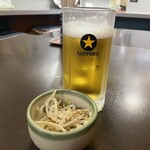 Izakaya Kai - ビール、お通し