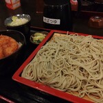 Suzakaya Soba - たれカツ丼セット(980円)