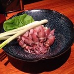 ホタルイカの酢味噌和え。