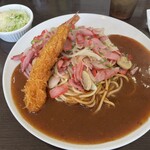 スパゲッティハウス ヨコイ - ミラカン＋海老フライ