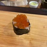 鮨ざこや - イクラ爆のせ