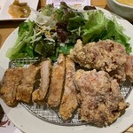 taiwankaraagetopaiku-semmontentouen - 排骨＆から揚げミックスランチ　1,248円