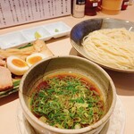 鶏そば 藍 碧南店 - 昆布水つけ麺