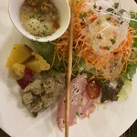 江坂イタリアン ラッポルティ - 前菜盛り合わせ