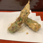 てんぷら銀座天亭 - アスパラガス