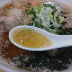 Mampuku Ramen Tomitaya - スープ