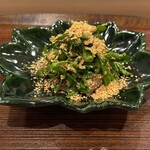櫻木 - ホタルイカとクレソンとゴマ。絶品