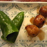 かまど - 変りピーマン肉詰め