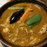 ラマイ - チキン（スープ大盛り、 2辛）