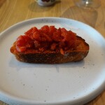 nacol - 加糖さんの作ったトマトのブルスケッタ