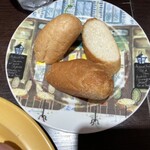 バルマルシェ コダマ - パンが温めてあるのは好感が持てる。