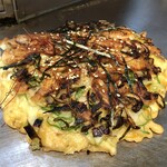 Okonomiyaki Kiji - 店長おすすめ焼き1452円 