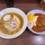 ヌードル＆スパイスカレー 今日の1番 - 朝限定セット　¥1,000-(税込)