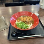 Tokutoku - ジャワ風かつカレーうどん　１１４０円