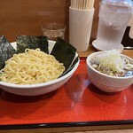 めん和正 - つけ麺1玉¥900
海苔¥50
　※私の定番ネギ多めも申告❣️
　※1年前に比べ¥100ほど値上がり
　※後会計　現金のみ