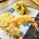 そば草香 - 海老Love♡