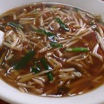 アルカディア - 醤油あんかけのもやしラーメン