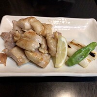 日本橋 やぶ久 - そば屋のやきとり(塩)@¥1320