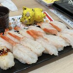 Kappa Sushi - 赤えび1貫　198円　※全部で22皿、注文しました