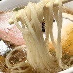 川の先の上 - つけ麺（正油）+味玉