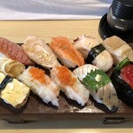 Yaguruma zushi - すしランチ（税込750円）