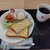 岩国珈琲 - 料理写真:トーストとゆで卵、サラダのモーニングセット