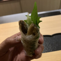 ひがしやま 司 - 若鮎の生春巻き