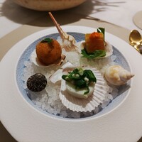 Maison DIA Mizuguchi - 11種類の海・大地・贈り物の盛り合わせ（1/3）