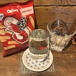 麹町いづみや しろ - カルビーかっぱえびせん、栄光富士 アスタリスク 辛口純米