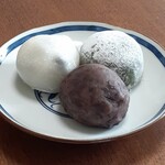 本高砂屋 - 料理写真:豆大福,よもぎ大福,おはぎ