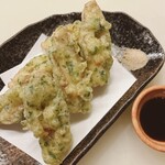 Shouchuu nihonshu Bar fujiya - ちくわの磯辺揚げ