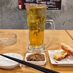 魚家 - お通し＆お得セット（飲み物＋選べるおつまみ一品）