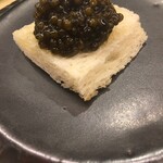 北野坂 木下 - キャビアとマスカルポーネのフィンガーフード