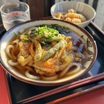 スマル亭 - 野菜天モーニング（450円）