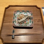 日本料理FUJI - ハタ、熟成じゃがいもの天ぷら