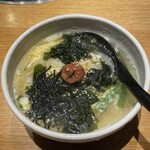 旬菜肉焼居酒屋ぼんた - 福井梅クッパ茶漬け