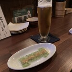 Shouchuu nihonshu Bar fujiya - 一杯目とお通し