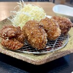 アイシティ21フードテラス - 鶏タル定食(大盛)