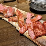 焼肉料理屋わんこ - 「わんこ五種盛タレ（税込￥2,980）」