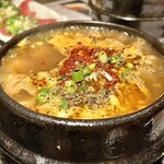 焼肉料理屋わんこ - 「和牛スジ煮込（税込￥580）」